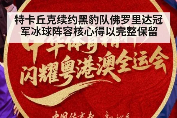 特卡丘克续约黑豹队佛罗里达冠军冰球阵容核心得以完整保留
